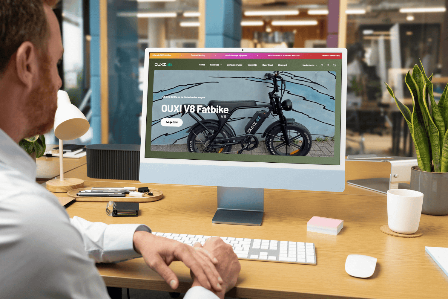 OUXI fatbike Shopify webshop